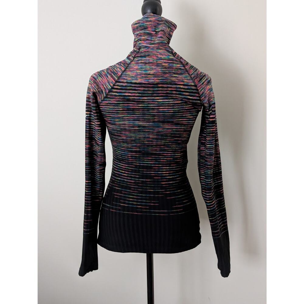 Nike Pro Hyperwarm Women's XS Rainbow Striped Cold Weather Base Layer - Picture 4 of 9